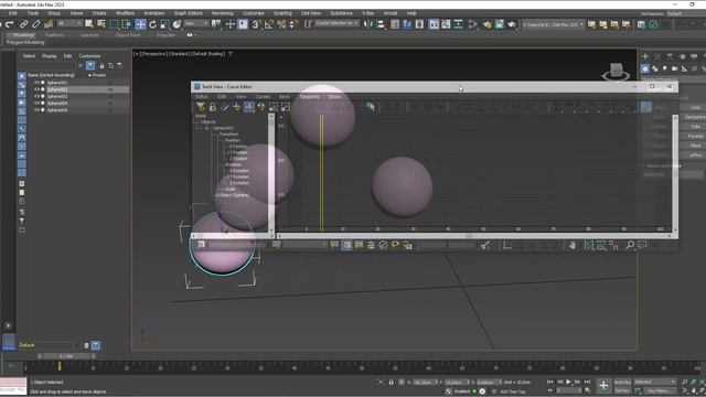 3Ds Max : Visibility - Motion trail смотреть онлайн