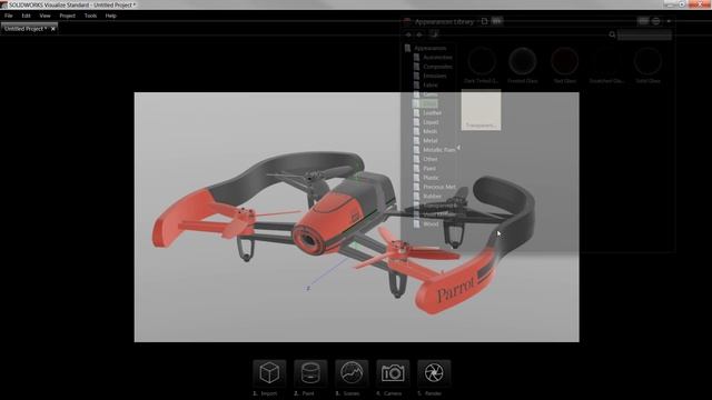 SOLIDWORKS Tech Tip - Quick High Quality Renderings using SOLIDWORKS Visualize смотреть онлайн