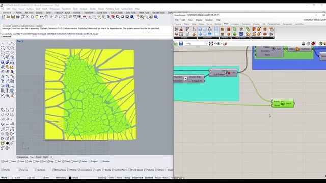 Rhino 6 and Grasshopper Voronoi Image Sampler Overview смотреть онлайн