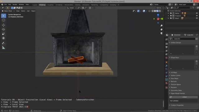 99 Seconds Blender 2.9 - Local View + Frame Selected смотреть онлайн