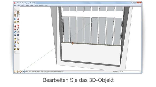 Tutorial von Edificius - Das Objekt ändern, dass mit SketchUp benutzerdefiniert wurde смотреть онлайн