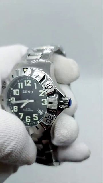 Оригинальные мужские часы швейцарского бренда ZENO-WATCH BEZEL из коллекции DIVER. смотреть онлайн