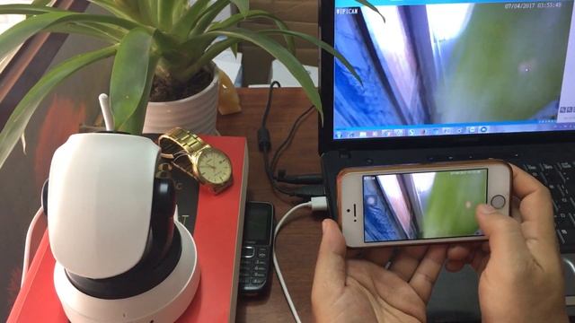 Test góc quay 365 độ điều khiển bằng điện thoại camera Siepem смотреть онлайн