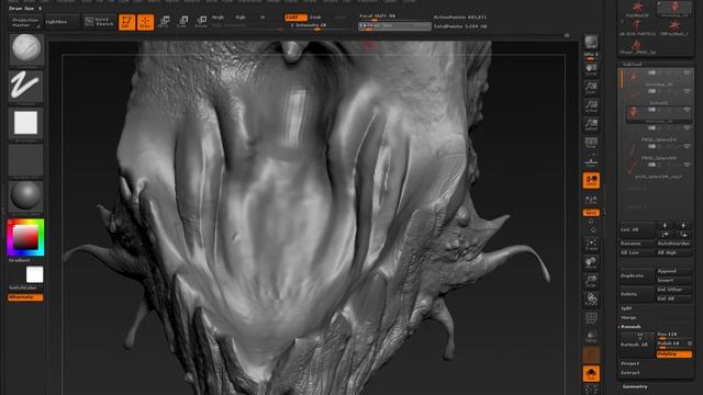 Zbrush Timelapse - SpeedyTails Part 05 смотреть онлайн