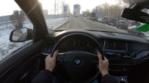 2014 БМВ 520i 2.0L (184) POV TEST DRIVE