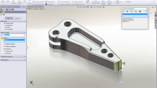 SolidWorks 2011 - Measure смотреть онлайн