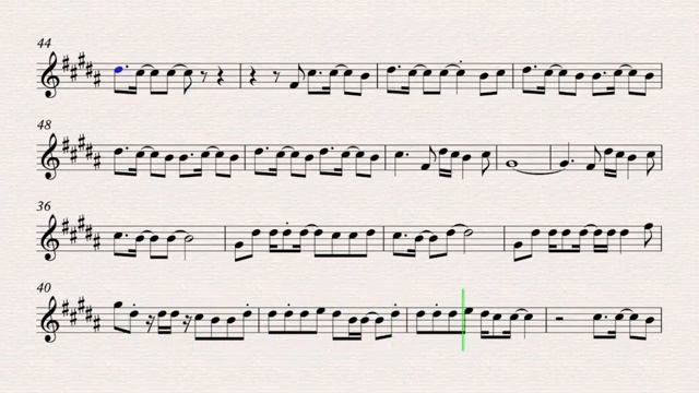 The Miracle of Love - Annie Lennox Play along for Alto Saxophone смотреть онлайн