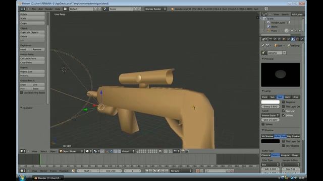 Blender 2.6 Gun [HD] смотреть онлайн