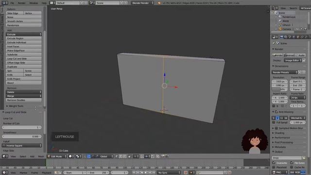 Corso base Blender #8 - Loop Cut and Slide смотреть онлайн