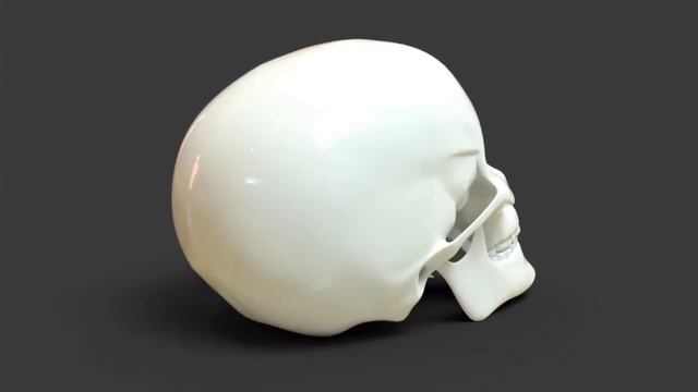 CAD compatible Human Skull model M3P1D1V1Skull смотреть онлайн