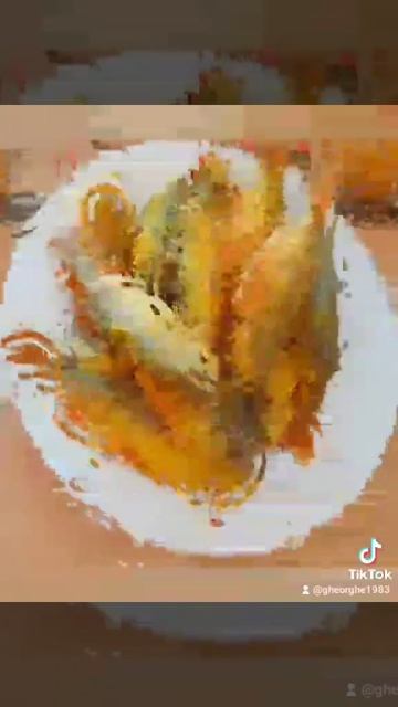 жареная рыба 🎏🐟 # Shorts