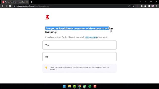 How to Activate Scotia Bank Credit Card | 2023 смотреть онлайн