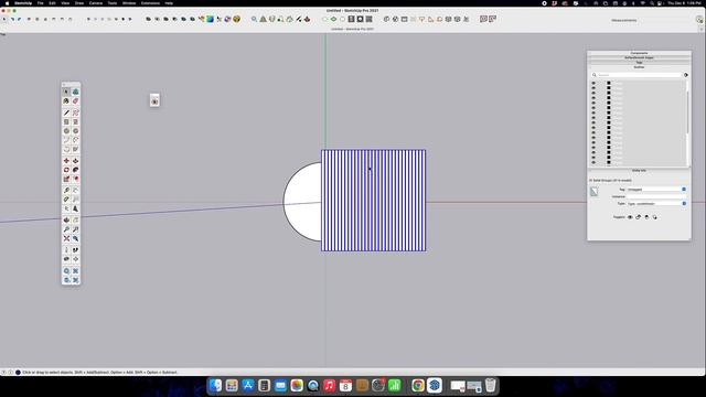 Two Minute Tutorial - Round Slatted Table Top on Sketchup using Curic Face-Knife extension смотреть онлайн