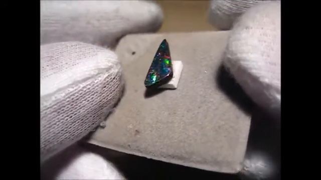 Red and Blue Boulder Opal Stone Unset - 129020 | FlashOpal смотреть онлайн
