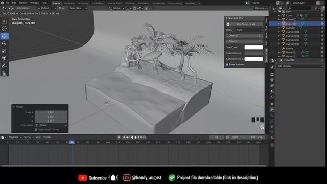 "Summer Time" | Ocean Modifier | Timelapse | Blender смотреть онлайн