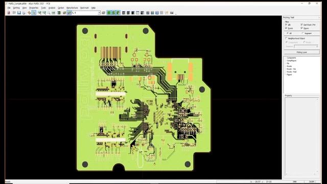 #PollEx PCB – 화면 이동 및 Layer 설정 смотреть онлайн