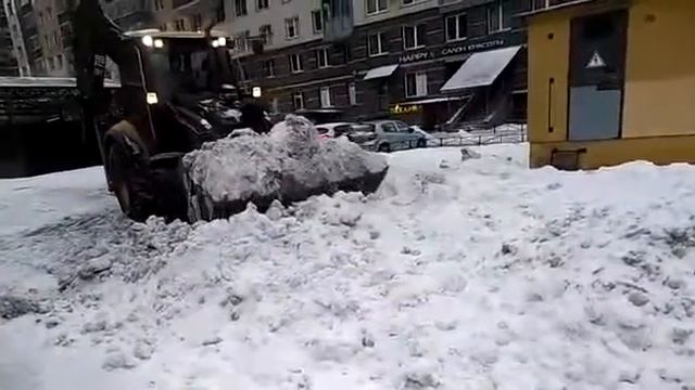 Вывозим и убираем снег в спб смотреть онлайн