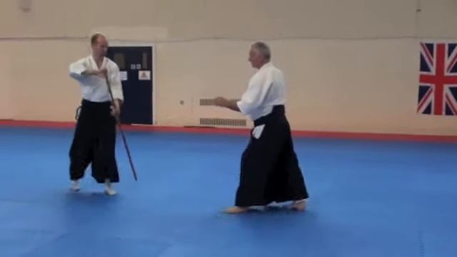 Айкикай Великобритании. Практика с гостем (инструктором) Сигеру Сугаварой (2012) - ч 2