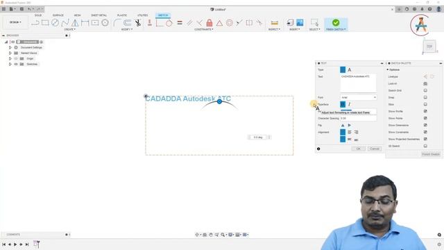 Fusion 360 tutorial for beginner | Fusion 360 Sketch part-5 | fusion 360 in Hindi смотреть онлайн