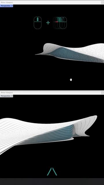 How to use the MOUSE in Rhino 3D - FOR BEGINNERS #shorts смотреть онлайн