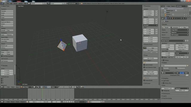 Blender 3D Interface Tutorial смотреть онлайн