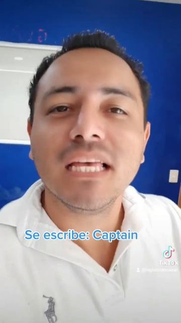 ¿Cómo se dice "Capitán" en inglés? #ingles #inglesfacil #inglesrapido #aprenderingles смотреть онлайн