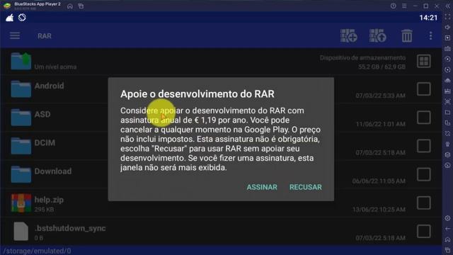Como Baixar e Instalar o Winrar nos Despositivos смотреть онлайн