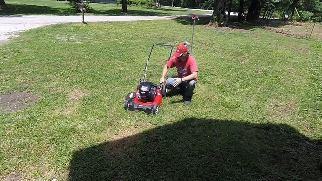 Yard Machines Push Mower Test and Review смотреть онлайн