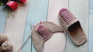 Шлепанцы домашние. // Подробный МК. //