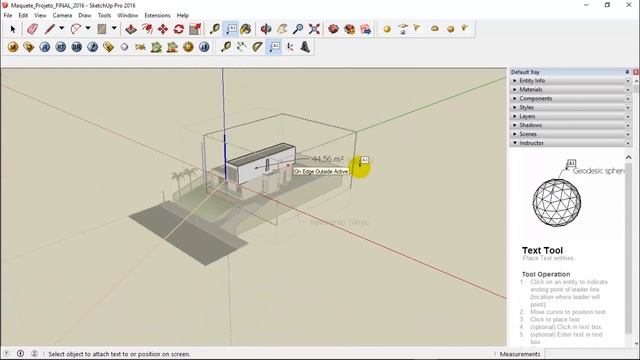 Sketchup | Como calcular área смотреть онлайн
