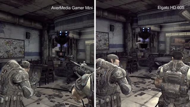 AverMedia Gamer Mini vs Elgato HD 60S - Gears of War 2 - Vergleich смотреть онлайн