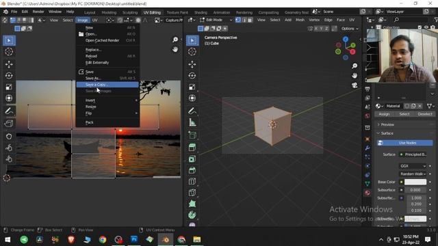Blender UV Editor's Image Menu Blender Veda смотреть онлайн