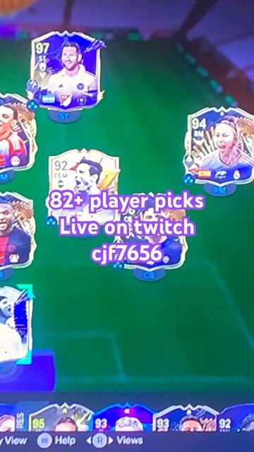 82+ player picks on ea fc 24 | Live on twitch | cjf7656 #eafc24 #gaming #funny смотреть онлайн