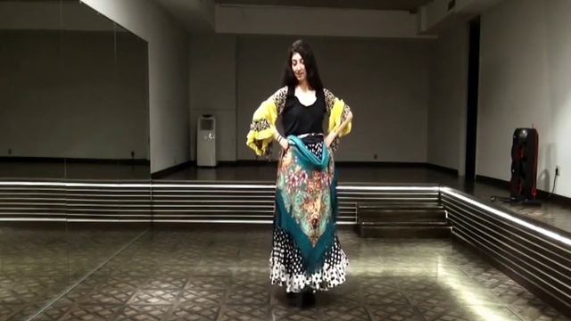 Цыганский танец с шалью. Онлайн-курс. Старт - 1 марта.