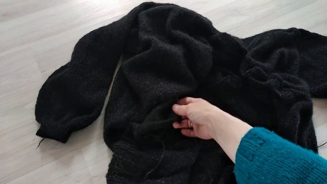 О ТОМ О СЁМ 6. Закончила кардиган. Вяжу джемпер из хлопка.