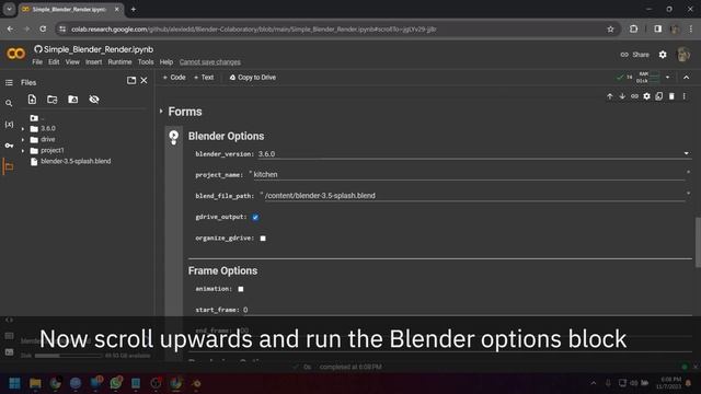 FREE render your blender projects in Google Collab смотреть онлайн