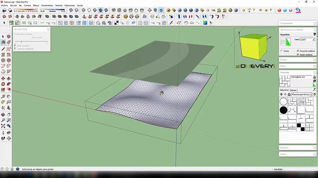 04 - Mapear texturas en Sketchup usando proyeccion смотреть онлайн