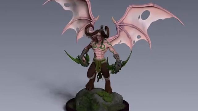 Illidan Zbrush смотреть онлайн