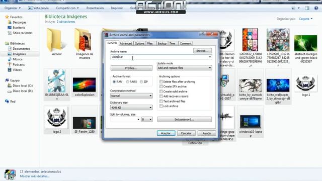 como crear archivos rar o zip con winrar en pc смотреть онлайн