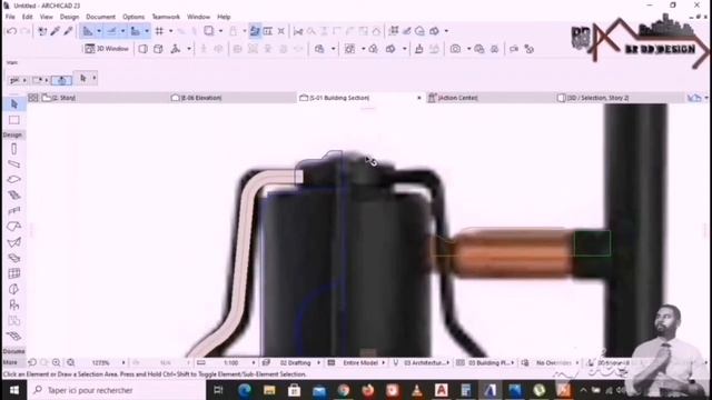 ArchiCAD Tutorial using Morph tool only ( Lamp object). смотреть онлайн