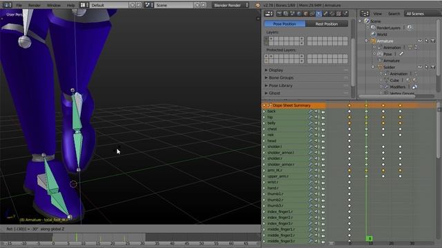 strafe animation tutorial смотреть онлайн