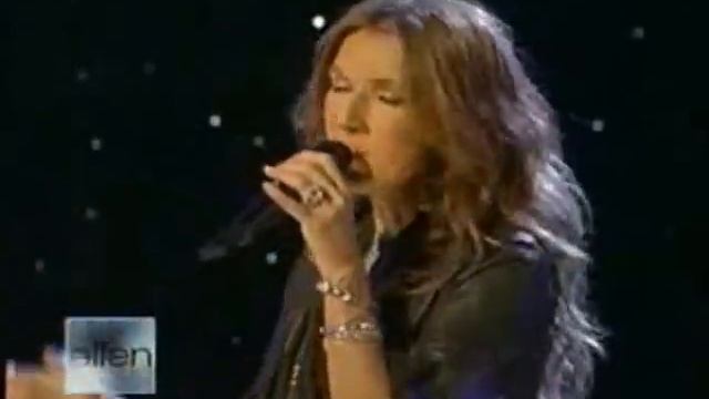 Celine Dion on Ellen (Because You Loved Me) смотреть онлайн