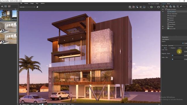 V-ray Frame Buffer And Render History Layers смотреть онлайн