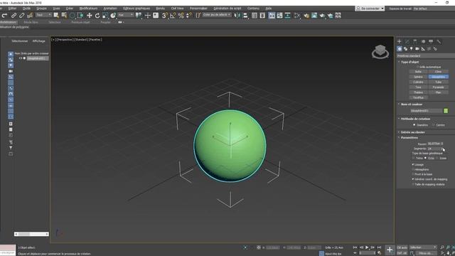 10 standard primitives géosphère 3DS max смотреть онлайн