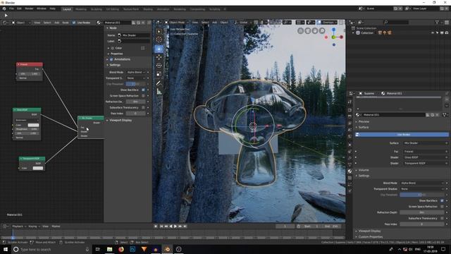 Make a Realistic Glass Shader in Eevee (Blender 2.8 Tutorial) смотреть онлайн