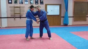 Дзюдо: Бросок через спину за один отворот