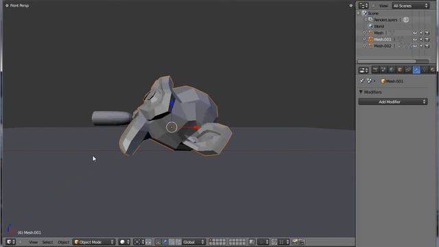 Blender 3D Tutorial Mesh Break смотреть онлайн