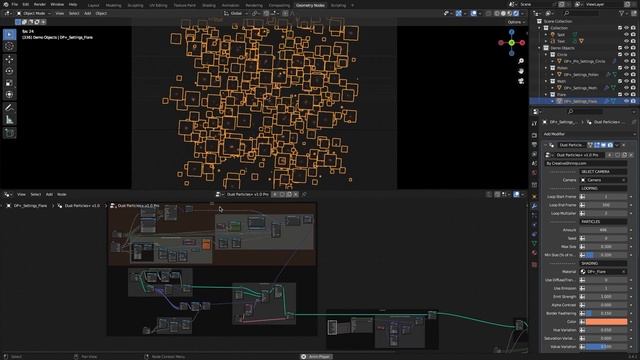 Blender Addon To Create Particles Assets | Dust Particles+ смотреть онлайн