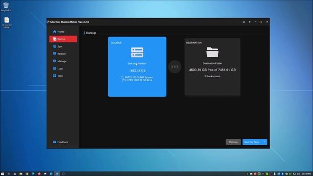 MiniTool ShadowMaker 4.2 Overview and Tutorial | Free Data Backup смотреть онлайн