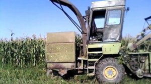 Заготовка силоса 2015года Е-281